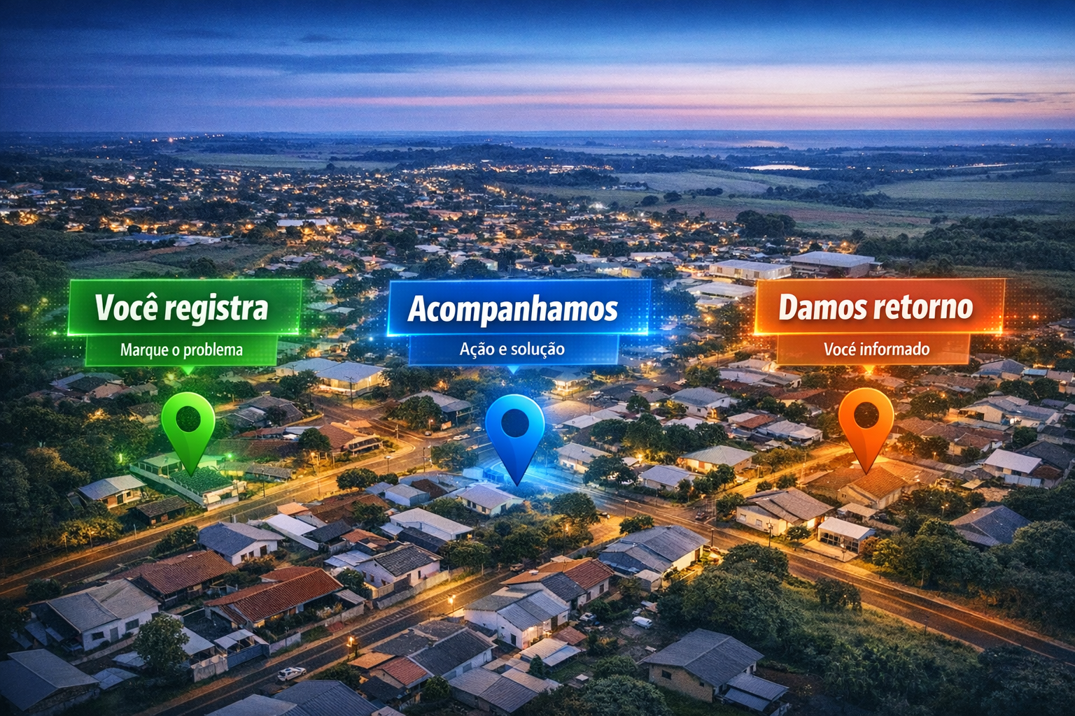 Mapa de ocorrências